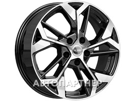 K&K KC1062 6.5x17 5x114.3 ET40 64.1 Алмаз черный (17_Haval F7/F7x)